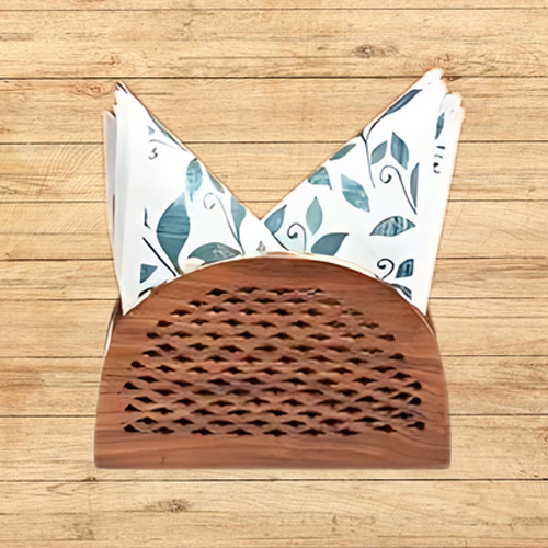 Wooden Napkin Holder - Color: Different Available