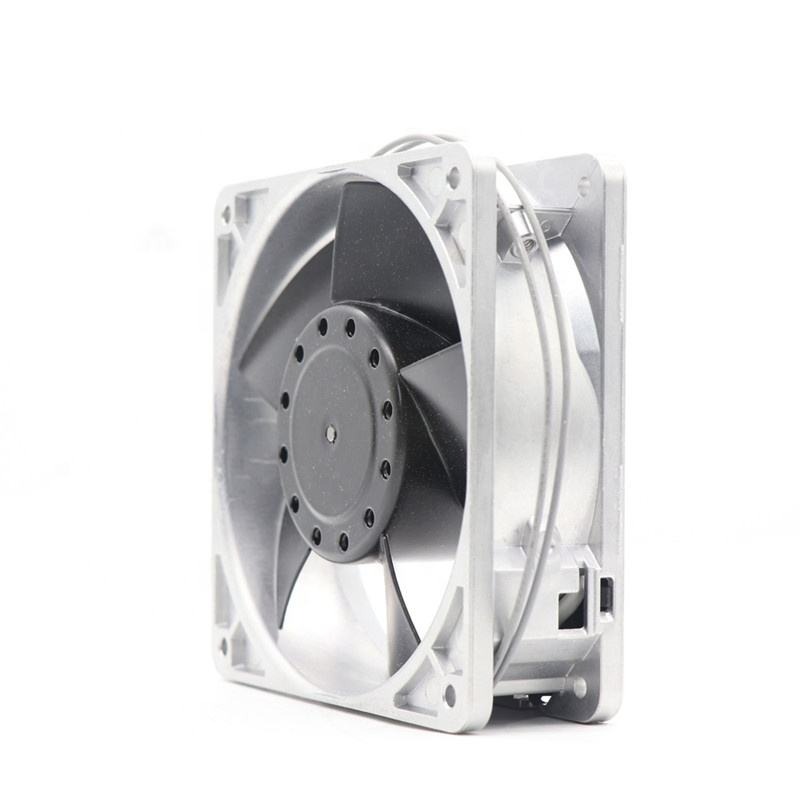 STYLE US12D22-GT 12038 220V 120x120x38mm16/15W Aluminum Frame Iron Leaf High Temperature Resistant Cabinet Axial Cooling Fan