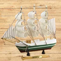 Wooden Sailing Ship Show Piece - Design Type: Modern