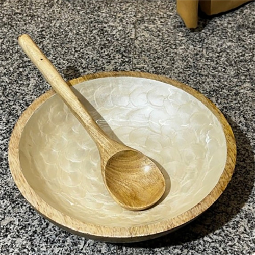 Wooden Salad Bowl - Coating Type: Ptfe-Free