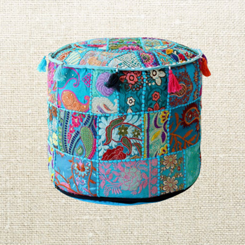 18X18X14Inch Puff Cover - Application: Home Furnishings