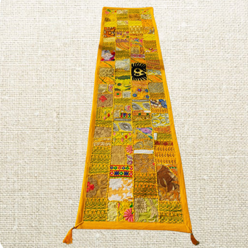 14X60Inch Yellow Color Table Runner - Color: Various Available
