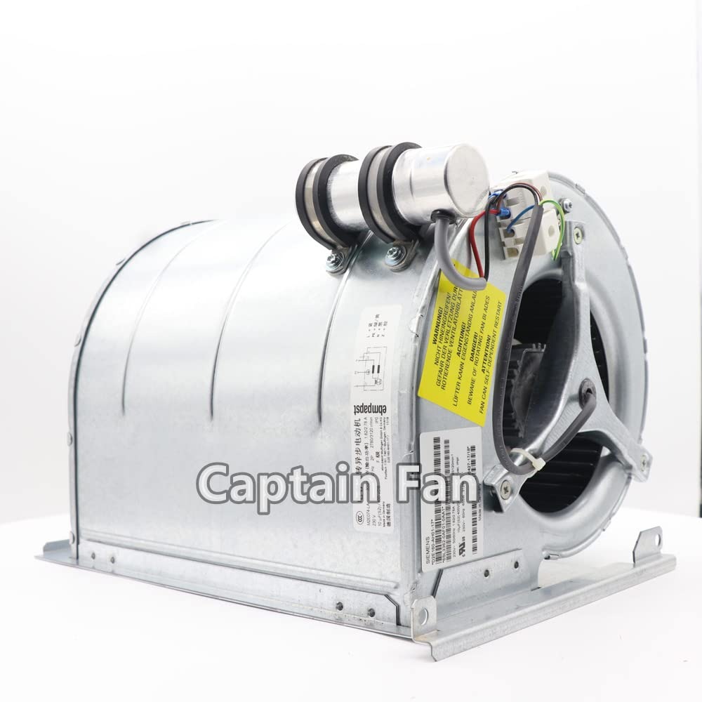 D2E160-AH01-17 Ebm Papst Fan 230VAC 1.82/2.78A Centrifugal Inverter Fan