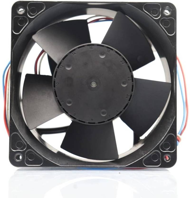 EBMPAPST 4114N/12XMR 24V DC 4.W 120/38mm Inverter Cooling Cooler  (Black)