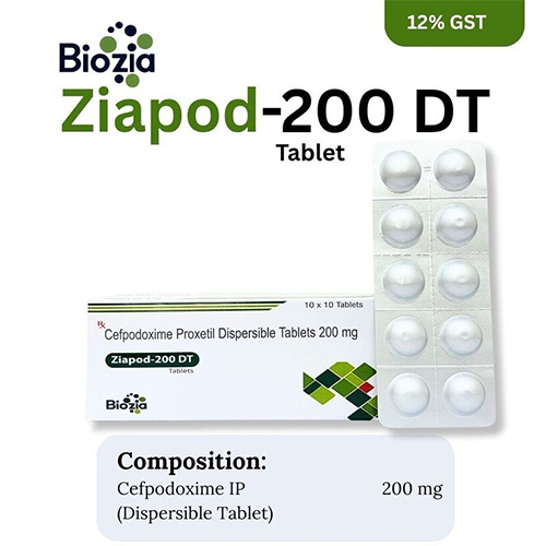 Ziapod-200 Dt Tablet - Drug Type: General Medicines