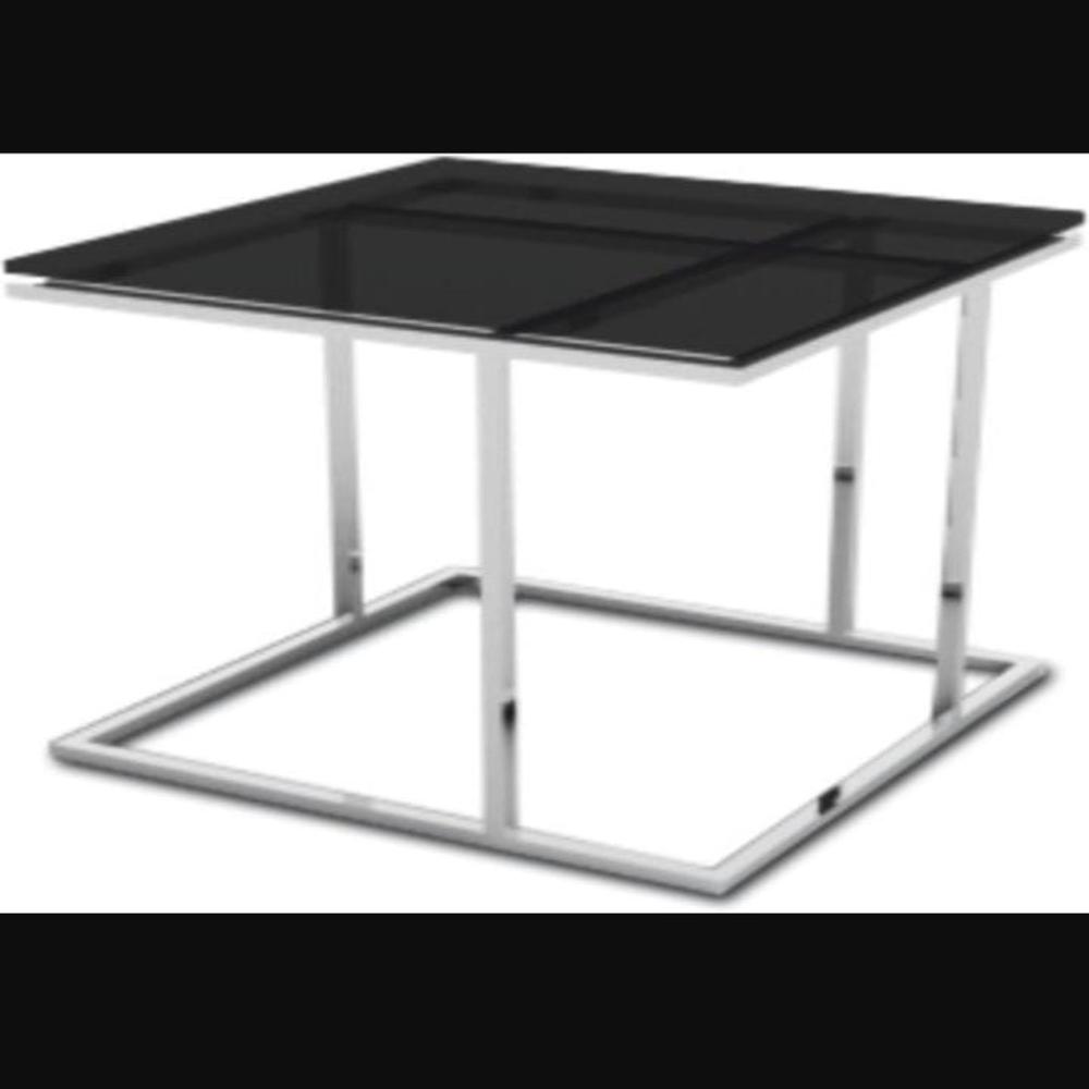 OM WOODS CENTER TABLE WITH GLASS (450*450*600) 