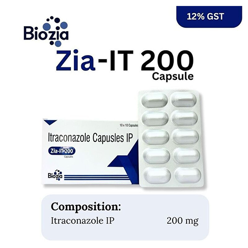 Zia-It 200 Capsules - Drug Type: General Medicines