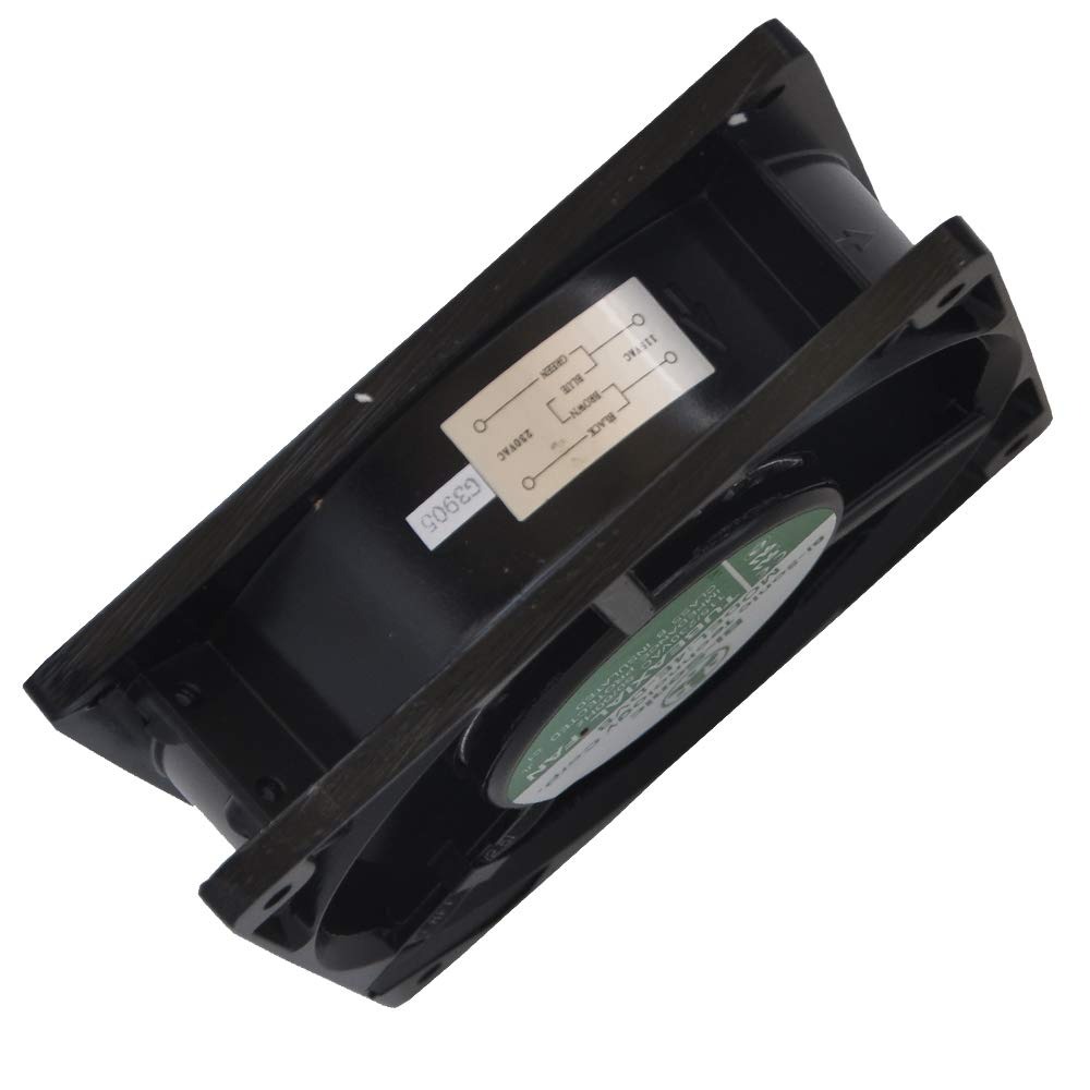 Bi-Sonic 4E-DVB Axial Fan AC 115/230V 22/21W Dual Voltage High Temperature Resistance Axial Cooling Fan