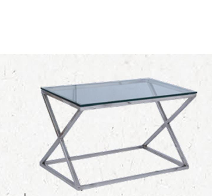 OM WOODS CENTER TABLE WITH GLASS (1200*600*450) 