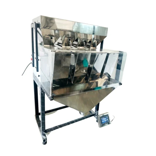 4 Head 5 L Pulses Automatic Pouch Packing Machine - Capacity: 1500 Pcs/Hr