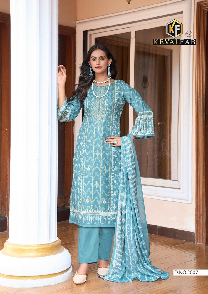 Keval Jazmin Vol-2  Karachi Dress Material