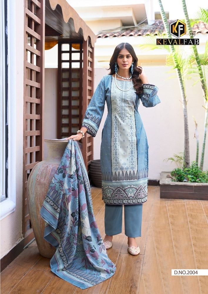 Keval Jazmin Vol-2  Karachi Dress Material