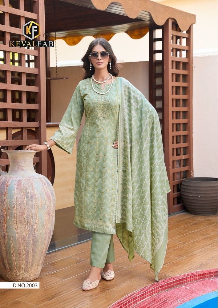 Keval Jazmin Vol-2  Karachi Dress Material