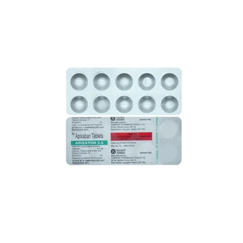 2.5 Mg Apixator Tablets - Drug Type: General Medicines