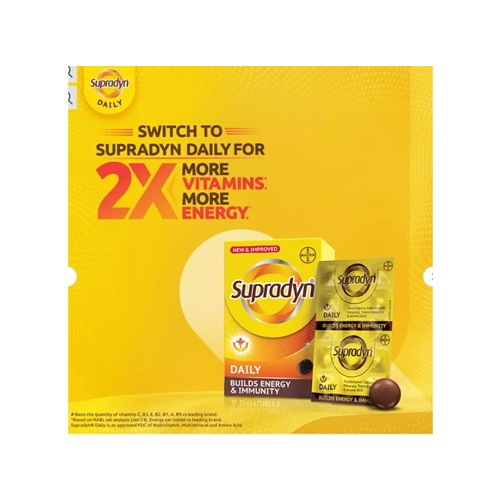 Multivitamin Supradyan Tablets - Drug Type: General Medicines