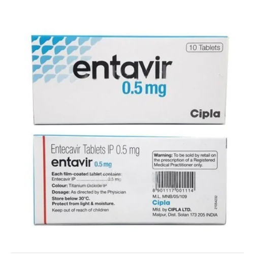 0.5Mg Entecavir Tablets Ip - Drug Type: General Medicines