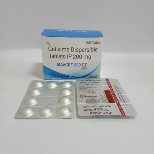 200mg Cefixime Dispersible Tablets IP