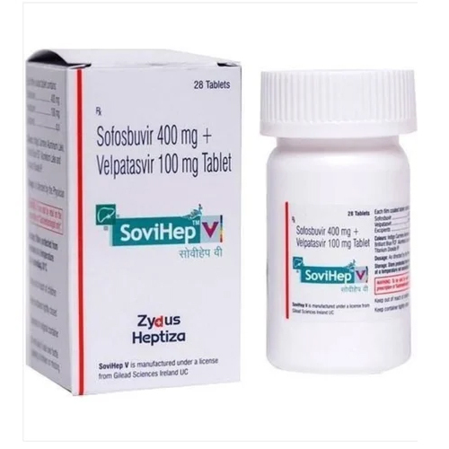 Sofosbuvir 400Mg Velpatasvir 100Mg Tablets