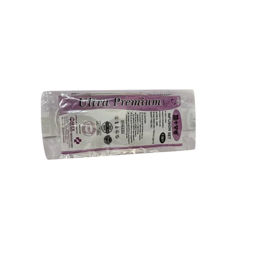 Ultra Premium Infusion Set - Color: Transparent