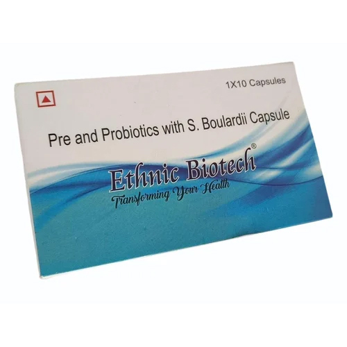 Ethnic Biotech Pre Probiotics S Boulardii Capsules