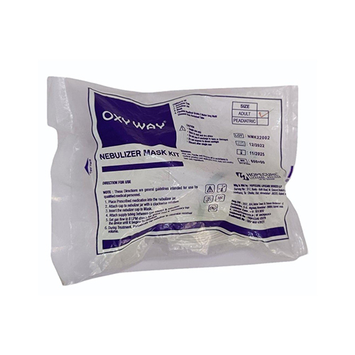 6 Ml Nebulizer Mask Set - Material: Plastic