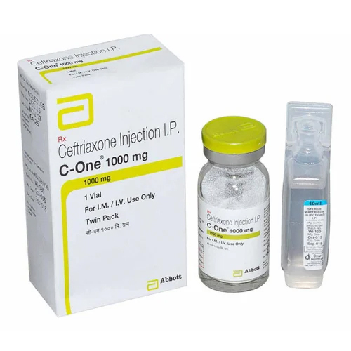 1000Mg Ceftriaxone Injection Ip - Physical Form: Liquid
