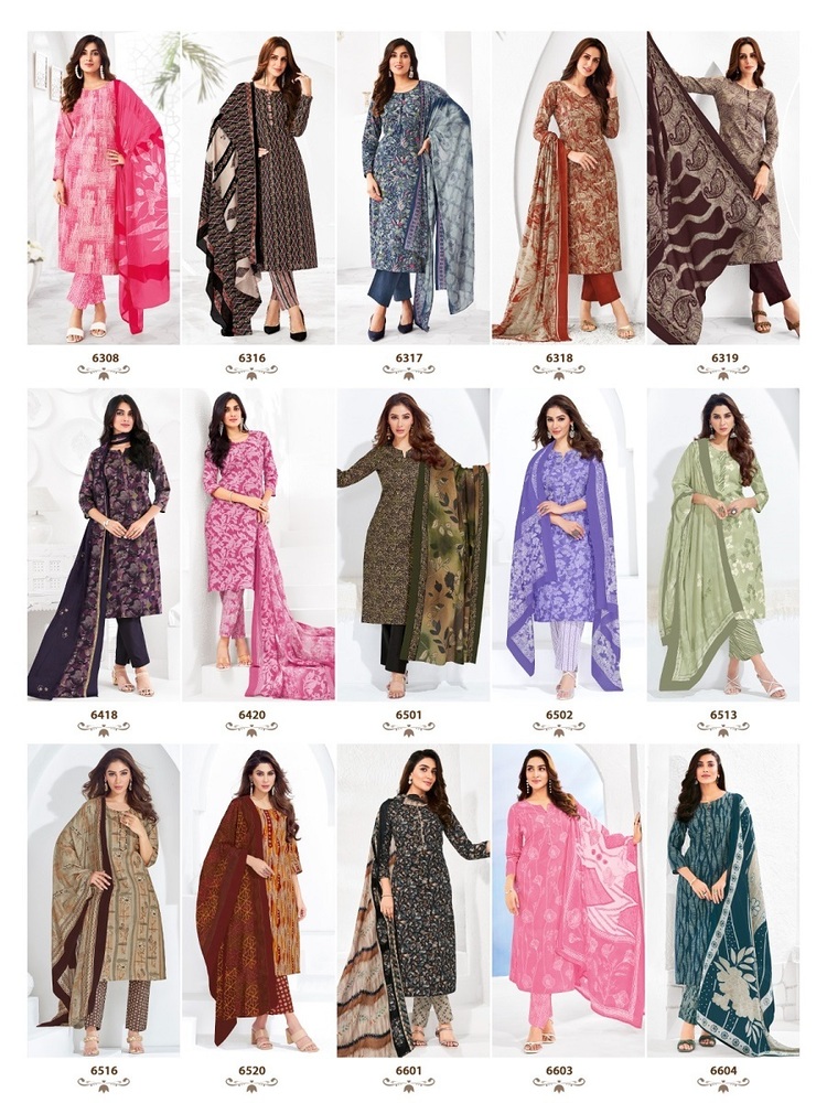 Suryajyoti Trendy Cotton Vol-67  Dress Material