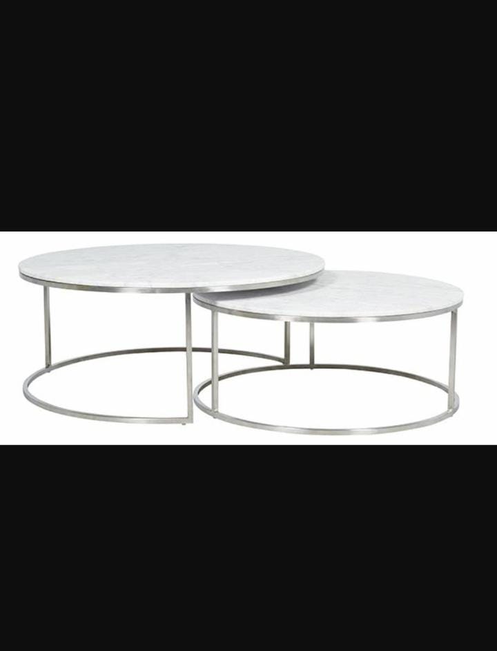 OM WOODS CENTER TABLE WITH GLASS ROUND 