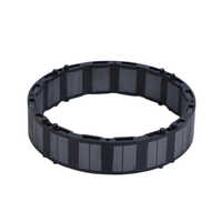 Dc Ceiling Fan Motor Injection Molded Ferrite Magnet N52 Arc Bending Cutting - Application: Industrial