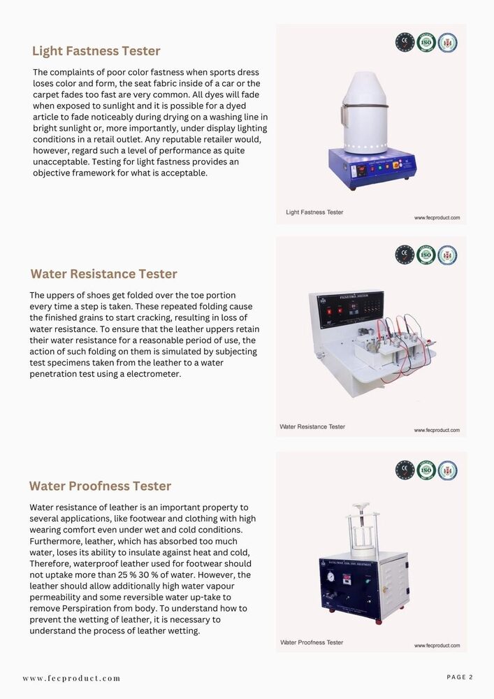 Din Abbrassion Tester - Color: Silver