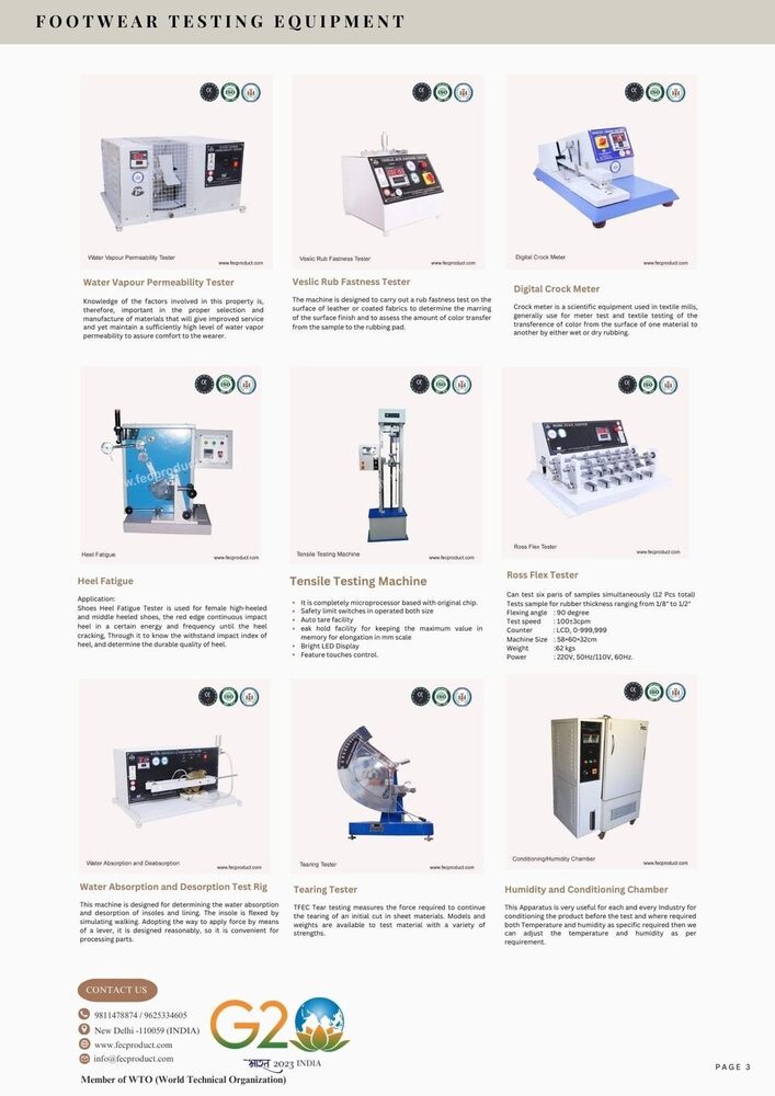 Din Abbrassion Tester - Color: Silver