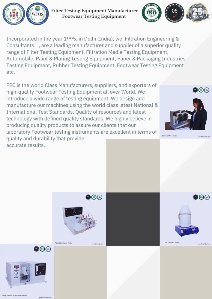 Din Abbrassion Tester - Color: Silver