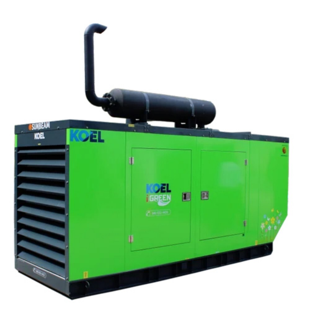 30 Kva Kirloskar Natural Gas Genset - Color: Green