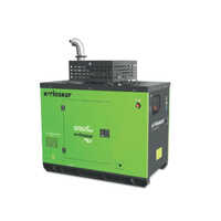 15 Kva Kirloskar Natural Gas Genset - Color: Green