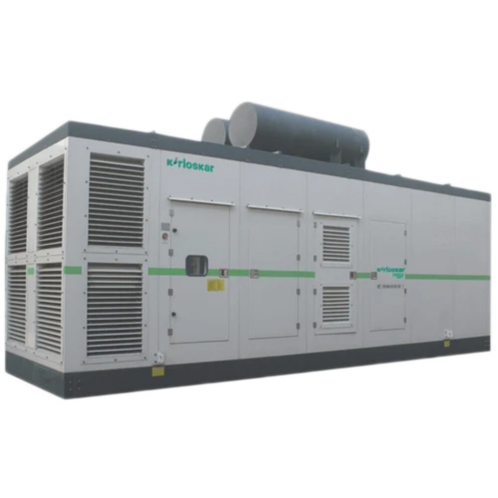 1500 Hd Kva Kirloskar Hhp Genset - Color: White