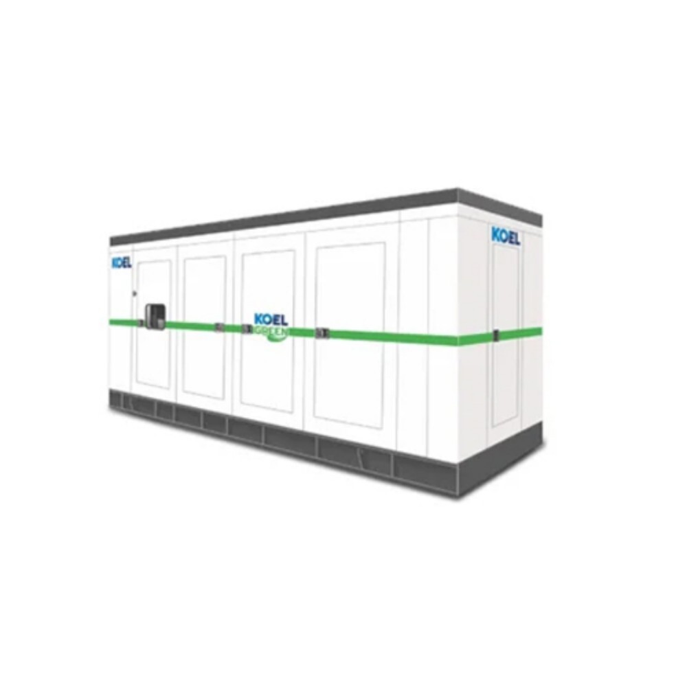 500 Kva Cpcb Iv Kirloskar Dg Set - Color: White