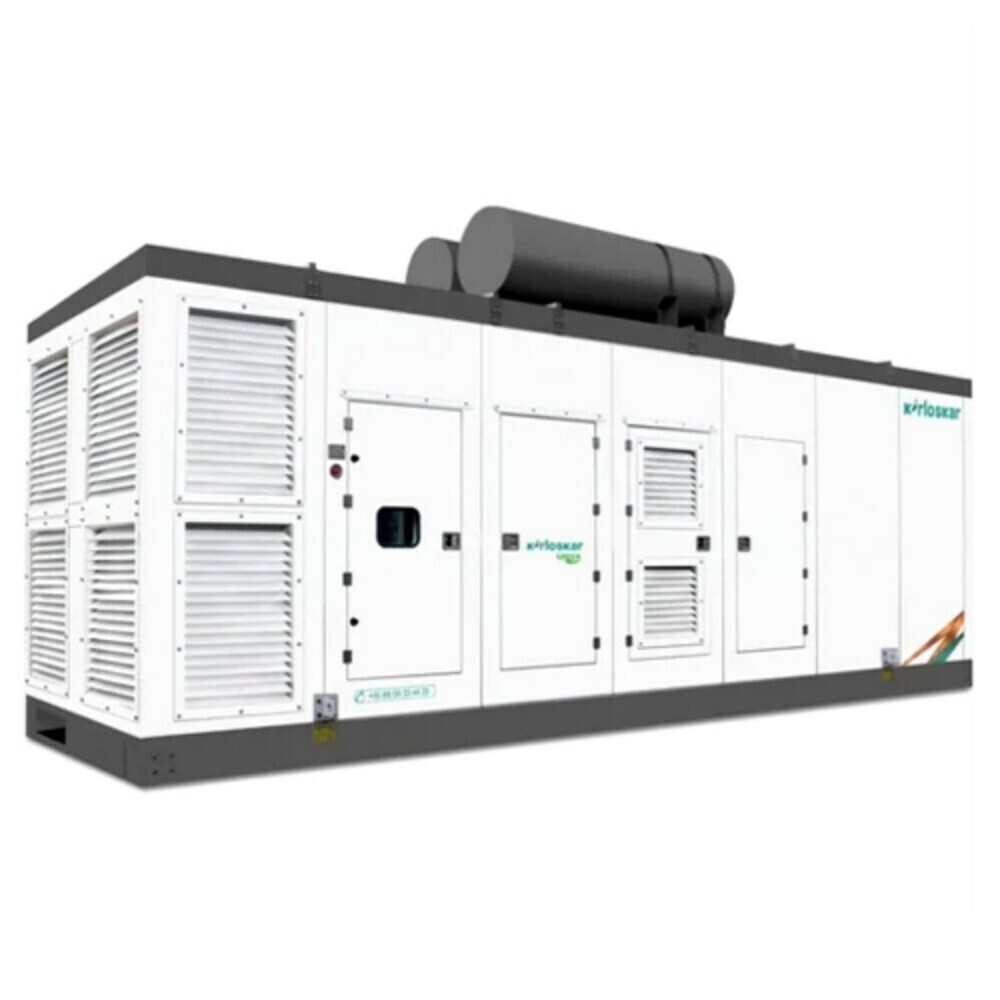 58.5 Kva Kirloskar Optiprime Genset - Color: White
