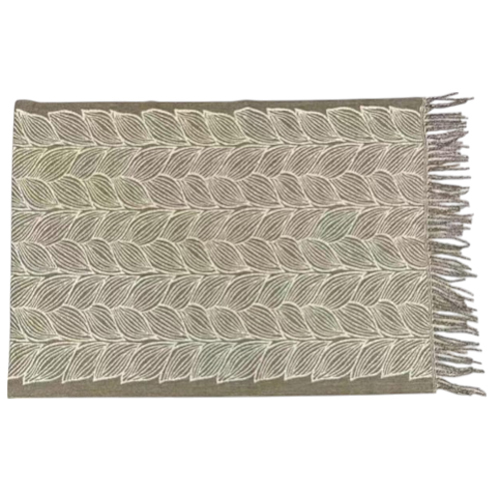 Chamki Design Shawl - Color: Brown