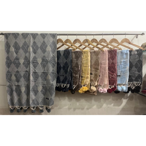 Ladies Printed Stole - Color: Multicolor