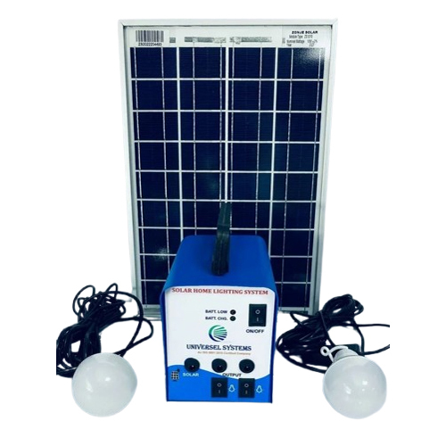 10W Solar Home Lighting System
