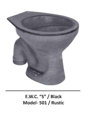 Rustic E w.c black