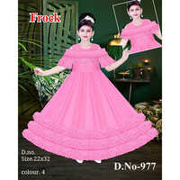 977 22x32 Dark Pink Baby Frock