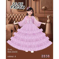 2638 22x32 Light Purple Baby Frock