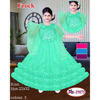 19875 22x32 Green Baby Frock