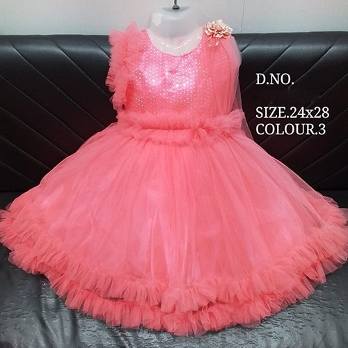 24x28 Pink Baby Frock