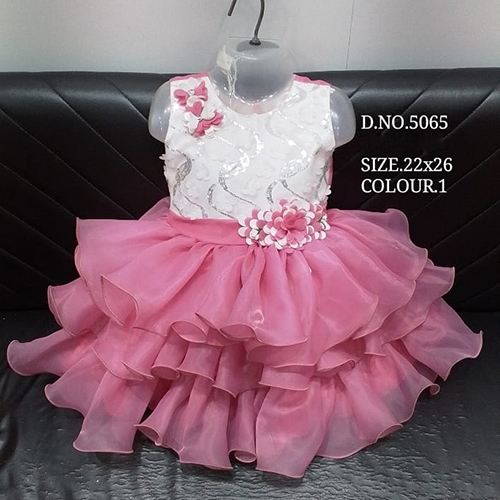 5065 22x26 Party Wear Baby Frock