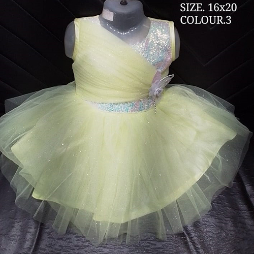16x20 Light Green Baby Frock