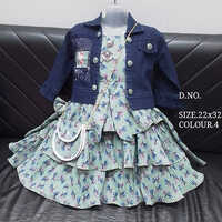 22x32 Printed Baby Frock