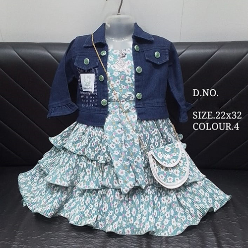 22x32 Unique Printed Baby Frock