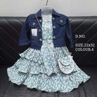 22x32 Unique Printed Baby Frock